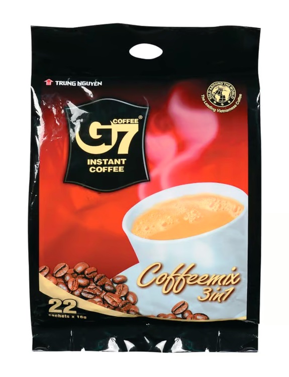 Caffè istantaneo 3-in-1 con creamer - G7 352g. (16g.x22 bustine)